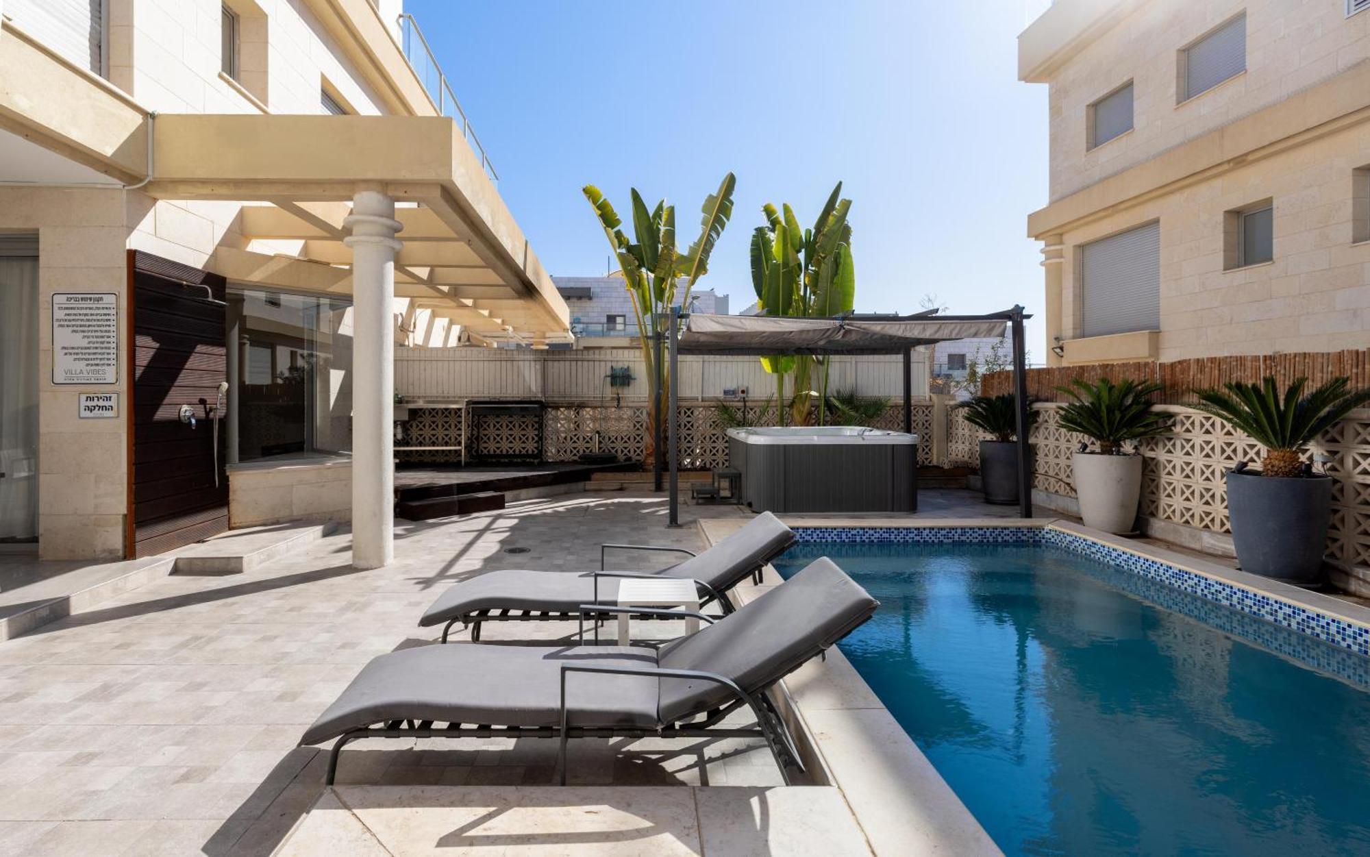 Hotel Sahara - Designed Duplex With A Private Pool Eilat Exterior foto